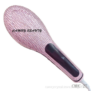 Electric Straight Hair Comb Straightener Iron Brush
